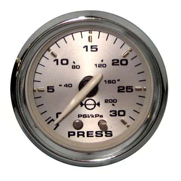 Kronos 2" Water Pressure Gauge Kit - 30 Psi 1