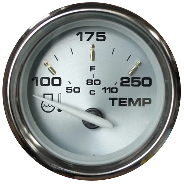 Kronos 2" Water Temperature Gauge (100-250 F) 1