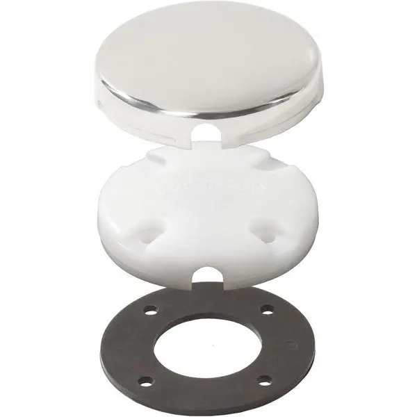 Blue Sea Side Entry Cableclam W/Stainless Steel Dress Cap 1