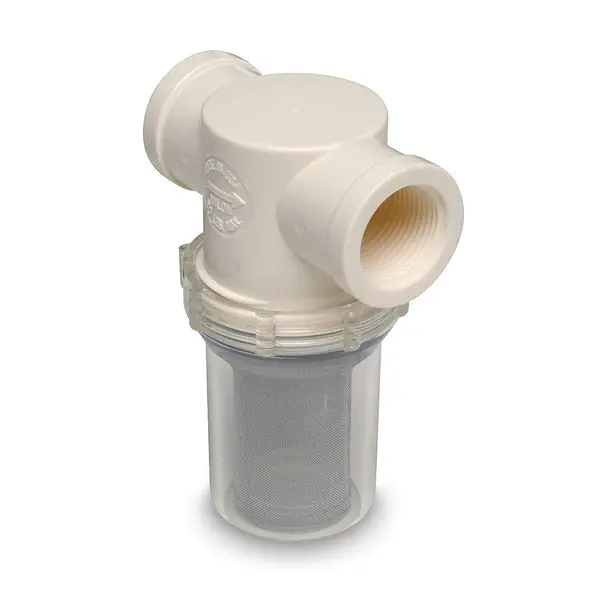 1" Raw Water Strainer - 50 Mesh Screen 1