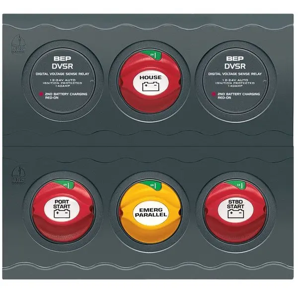 Bep Battery Management Contour Connect Panel F/Twin Engines W/Vsr's 1