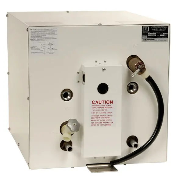 11 Gal Hot Water Heater W/Front Heat Exchanger-White Epoxy-120V-1500W 1