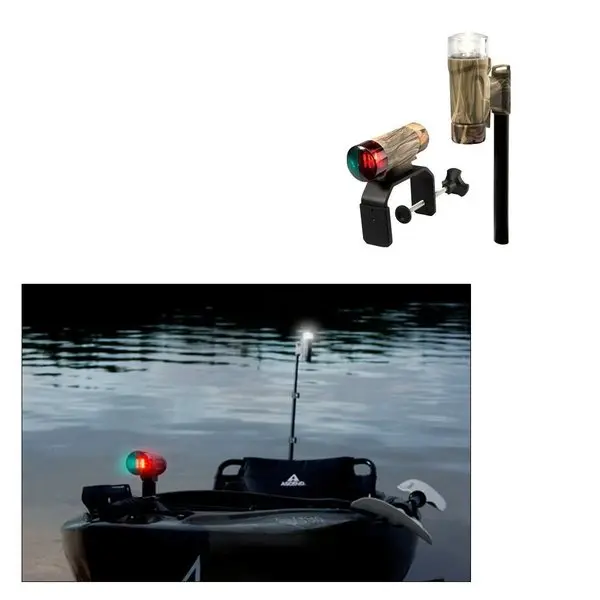 Attwood Paddlesport Portable Navigation Light Kit - C-Clamp,  Screw Dow 1
