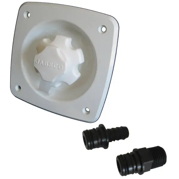 Water Pressure Regulator - Flush Mount - White 1