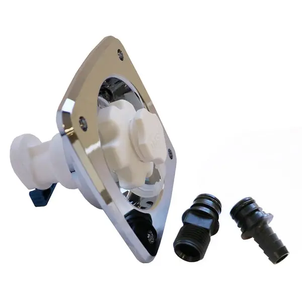 45Psi Water Pressure Regulator Flush Mount Chrome 1