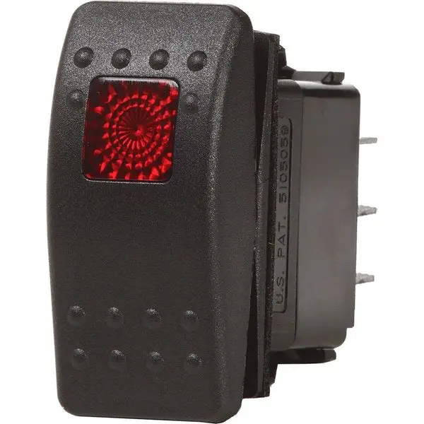 Blue Sea 7929 Contura Ii Switch Spst Black - Off-On 1