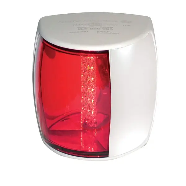 Naviled Pro Port Navigation Lamp - 2Nm - Red Lens/White H 1