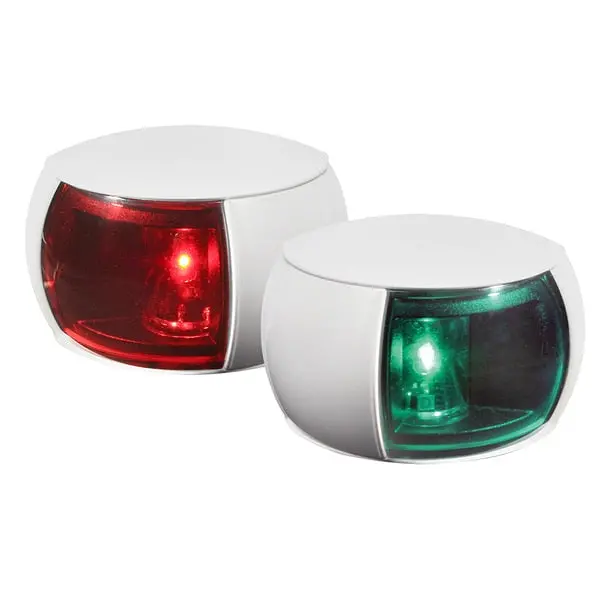 Naviled Port & Starboard Pair - 2Nm - Colored Lens/White 1