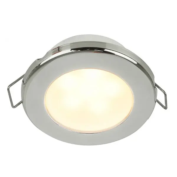 Euroled 75 3" Round 24V Warm White Spring Mount 1