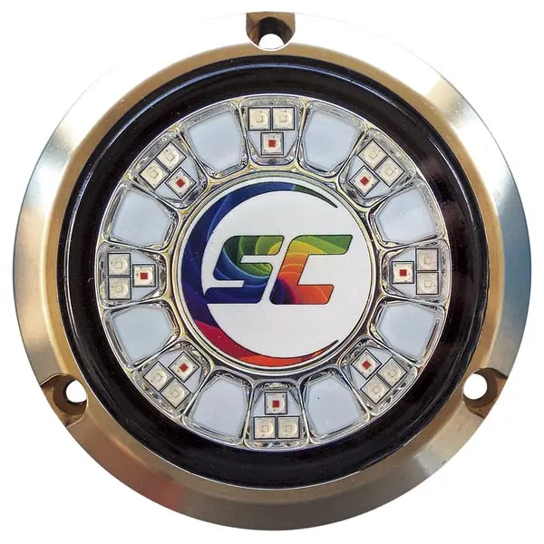 Scr-24 Bronze Underwater Light - 24 Leds - Full Color Changing 1