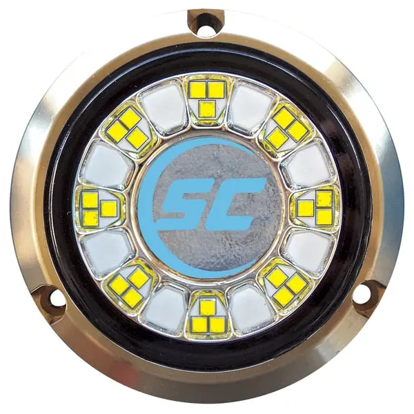 Scr-24 Bronze Underwater Light - 24 Leds - Bimini Blue 1