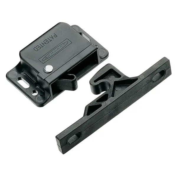 Grabber Catch Latch - Side Mount - Black - Pull-Up Force 13N (3Lbf) 1