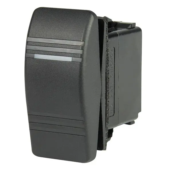 Dpdt Contura Switch - 1-Amber Led - On/Off/(On) 1