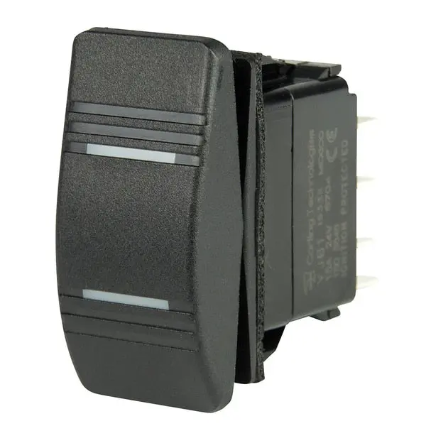 Dpdt Contura Switch - 2-Amber Leds - On/Off/On 1