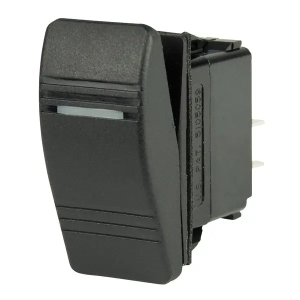 Dpst Contura Switch - 1-Amber Led - Off/On 1