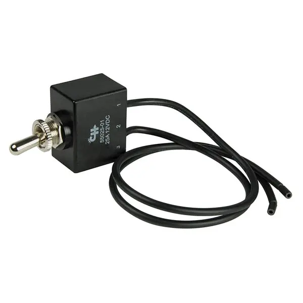 Spst Sealed Toggle Switch - Off/(On) 1
