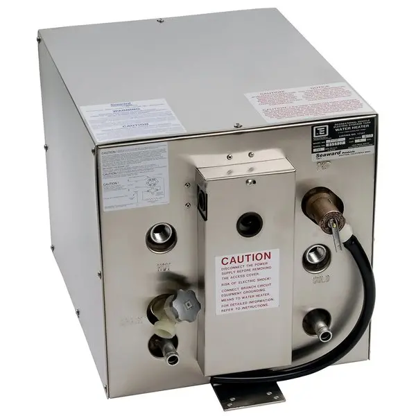 Whale Seaward 6 Gallon Hot Water Heater W/Front Heat Exchanger - Stain 1