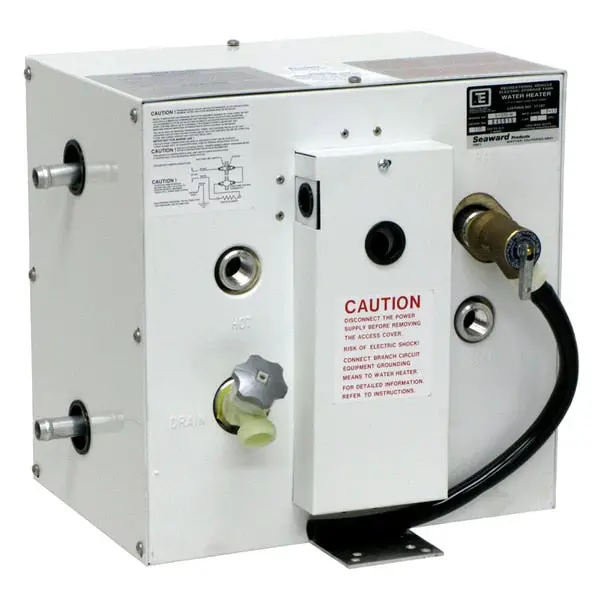 3 Gal Hot Water Heater W/Side Heat Exchanger-White Epoxy-120V-1500W 1