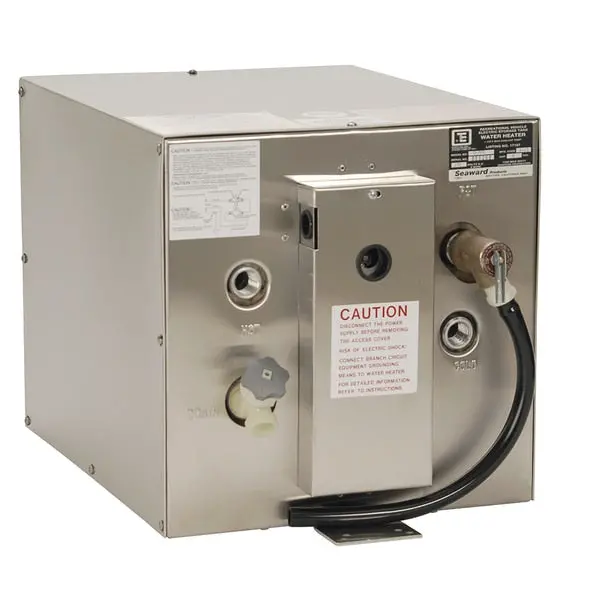 Seaward 11 Gallon Hot Water Heater - Stainless Steel - 120V - 1500W 1