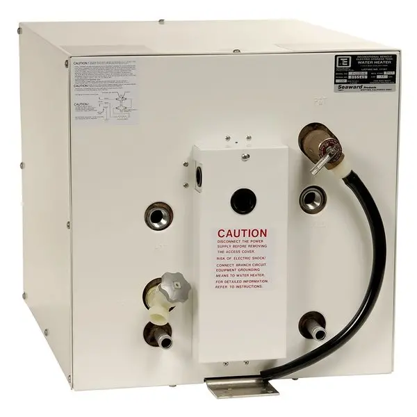 Whale Seaward 11 Gallon Hot Water Heater W/Front Heat Exchanger - Whit 1