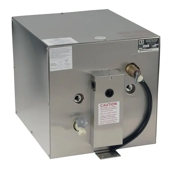 Whale Seaward 11 Gallon Hot Water Heater W/Rear Heat Exchanger - Stain 1