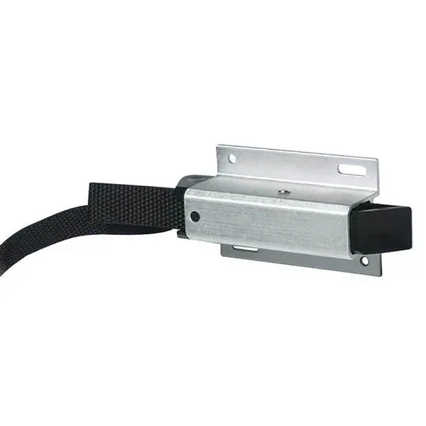 Sundecker Panel Latch - Black - 5" Grip Thru Hole - Strap - North 1