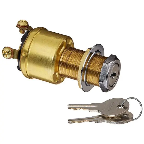 4 Position Brass Ignition Switch 1