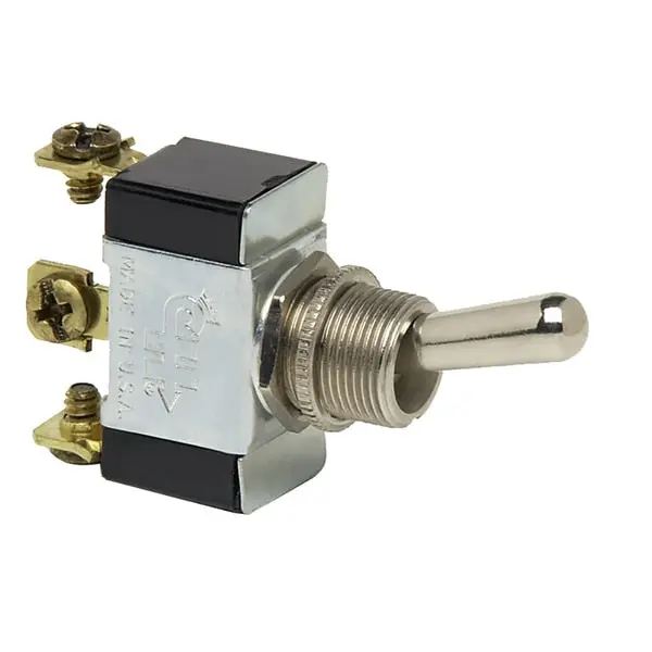 Heavy Duty Toggle Switch Spdt (On)-Off-(On) 3 Wire 1