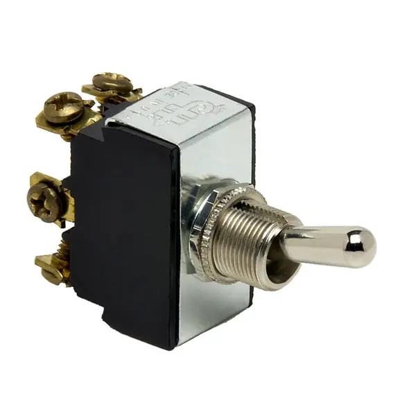 Heavy Duty Toggle Switch Dpdt On-Off-On 6 Screw 1