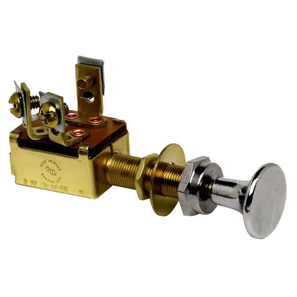 Push Pull Switch Spst On-Off 3 Screw 1