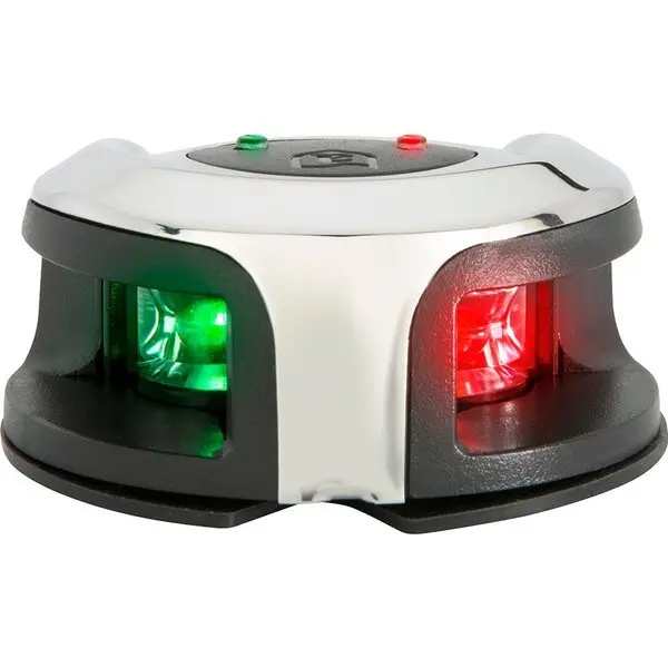 Attwood Lightarmor Bow Mount Navigation Light - Stainless Steel - Bi-Color - 2Nm 1