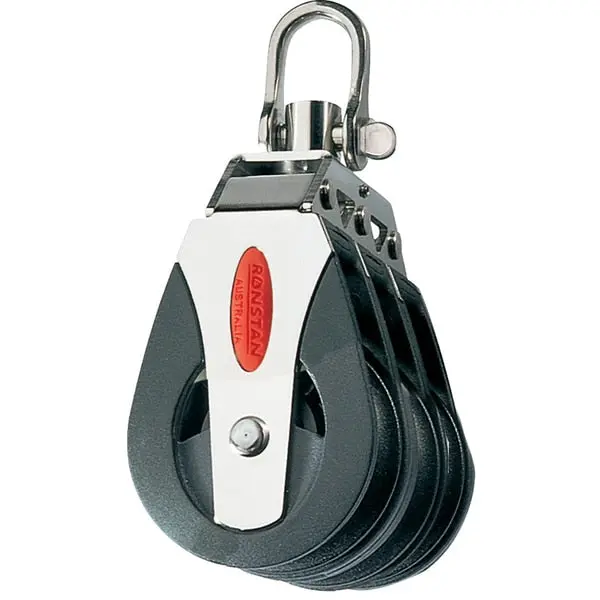Series 40 Ball Bearing Block- Triple- Swivel Head 1