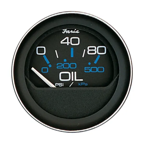 2" Oil Pressure Gauge 80 Psi 1