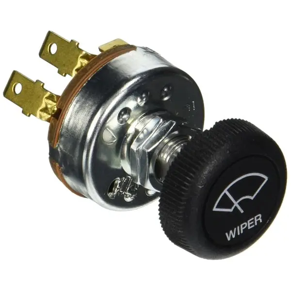 Electric Windshield Wiper Switch 3-Position - 12V/24V - 4- 1