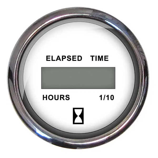 Chesapeake Ss 2" Digital Hourmeter - (10, 000 Hours) (12-32 Vdc) 1