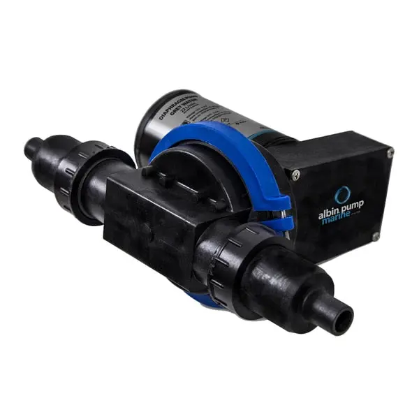 Waste Water Diaphragm Pump 22L (5.8 Gpm) - 12V 1