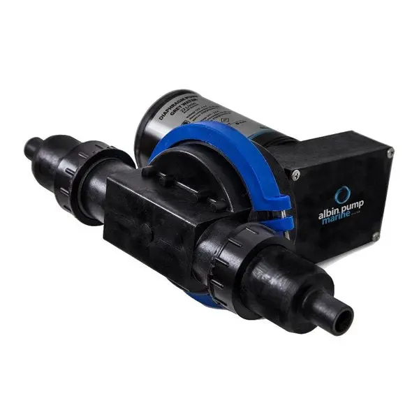 Albin Pump Waste Water Diaphragm Pump - 22L(5.8Gpm) - 24V 1