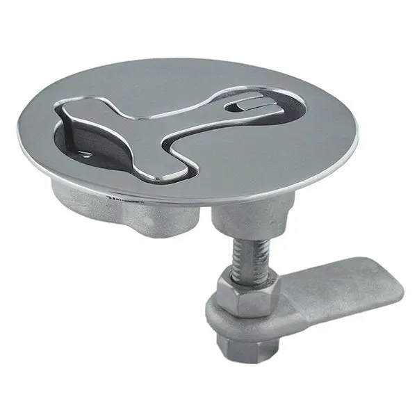 Taco Latch-Tite&Trade; Lifting Handle - 3" Round - Stainless Steel 1