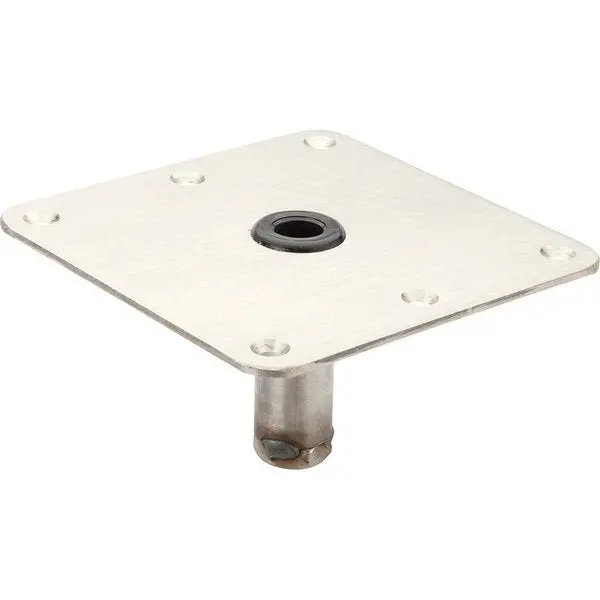 Attwood Swivl-Eze 7X7 Lock'N-Pin Zinc Plated Steel 3/4" Pin Base 1