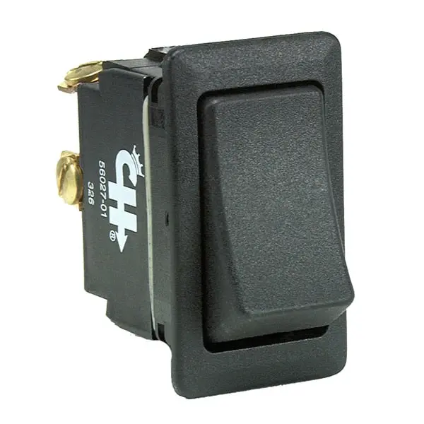 Sealed Rocker Switch Non-Illuminated Spst On-Off 2 Screw 1