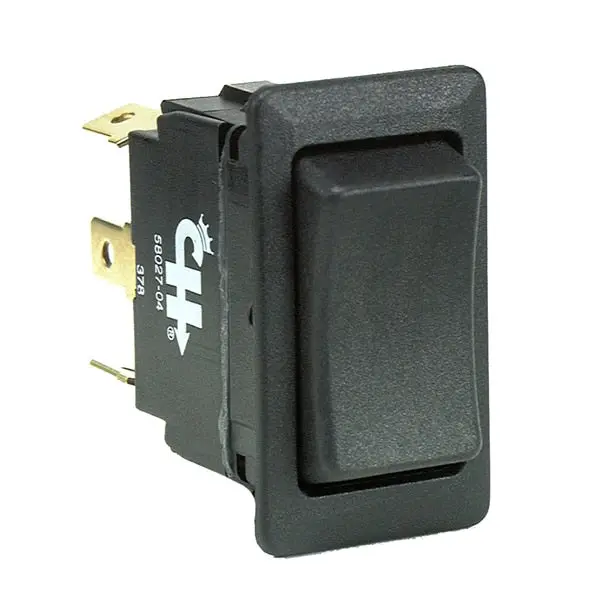 Sealed Rocker Switch Non-Illuminated Spdt (On)-Off-(On) 3 1