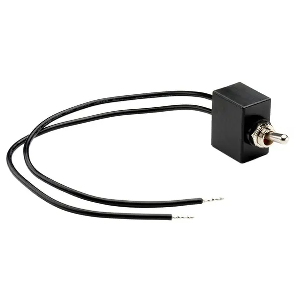 Sealed Toggle Switch Spst On-Off 2 Wire 1