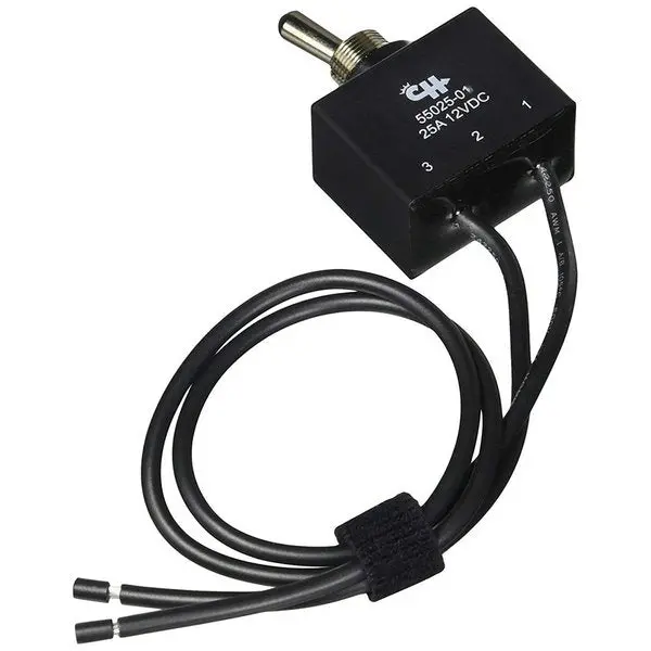 Sealed Toggle Switch Spst (On)-Off 2 Wire 1