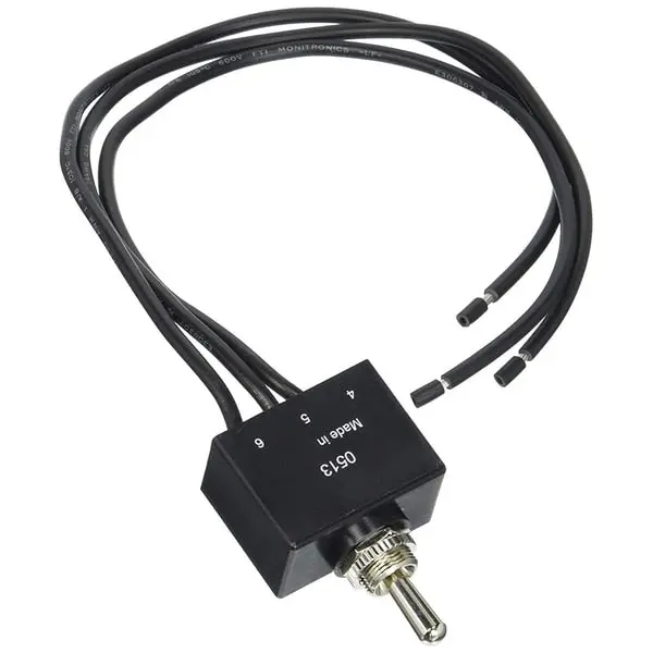 Sealed Toggle Switch Spdt On-Off-On 3 Wire 1