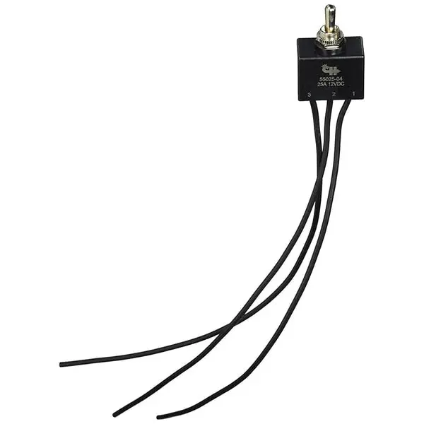 Sealed Toggle Switch Spdt (On)-Off-(On) 3 Wire 1