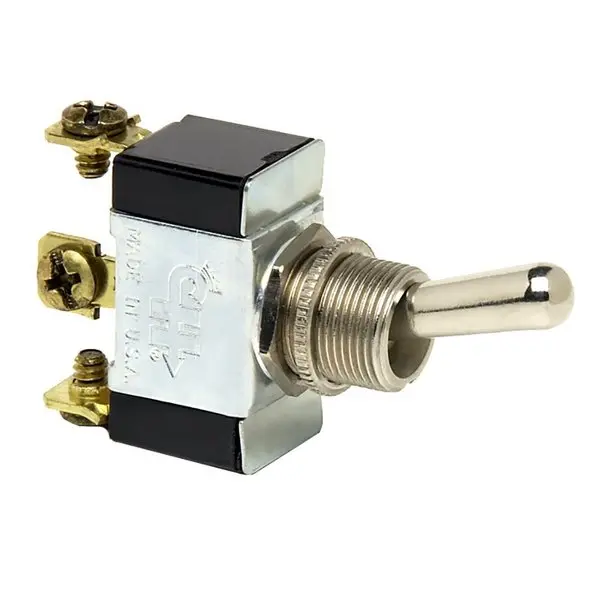 Heavy Duty Toggle Switch Spdt On-Off-(On) 3 Screw 1