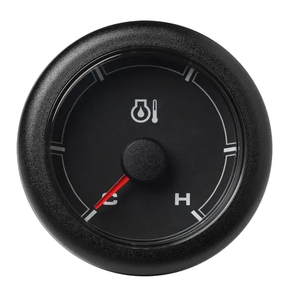 2-1/16" Oceanlink Engine Oil Temperature Cold/Hot -Black Dial-Bezel 1