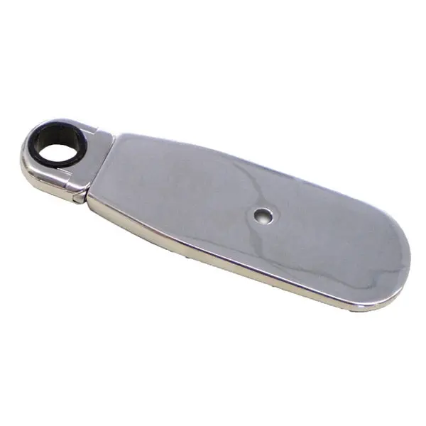 7" Stainless Clamp-On Accessory Mount 1