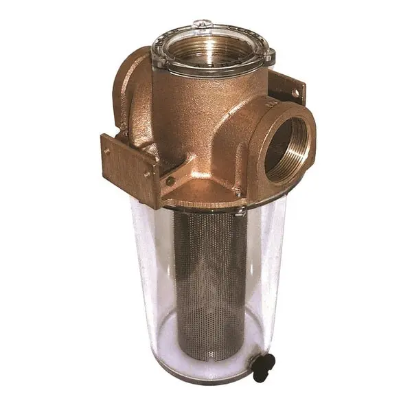 Groco Arg-2500 Series 2-1/2" Raw Water Strainer Stainless Steel Basket 1