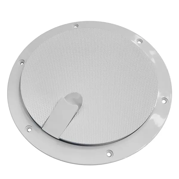 Pop-Out Textured Deck Plate - White - 6" 1